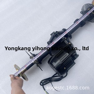 Hanbon <span class=keywords><strong>เพลา</strong></span>ล้อหลังขับเคลื่อนสี่ล้อแบบปรับแต่ง YH-48V/60V รุ่น48V/60V มอเตอร์ครึ่ง<span class=keywords><strong>เพลา</strong></span>เบรกเท้า82ซม. - Product Image 2