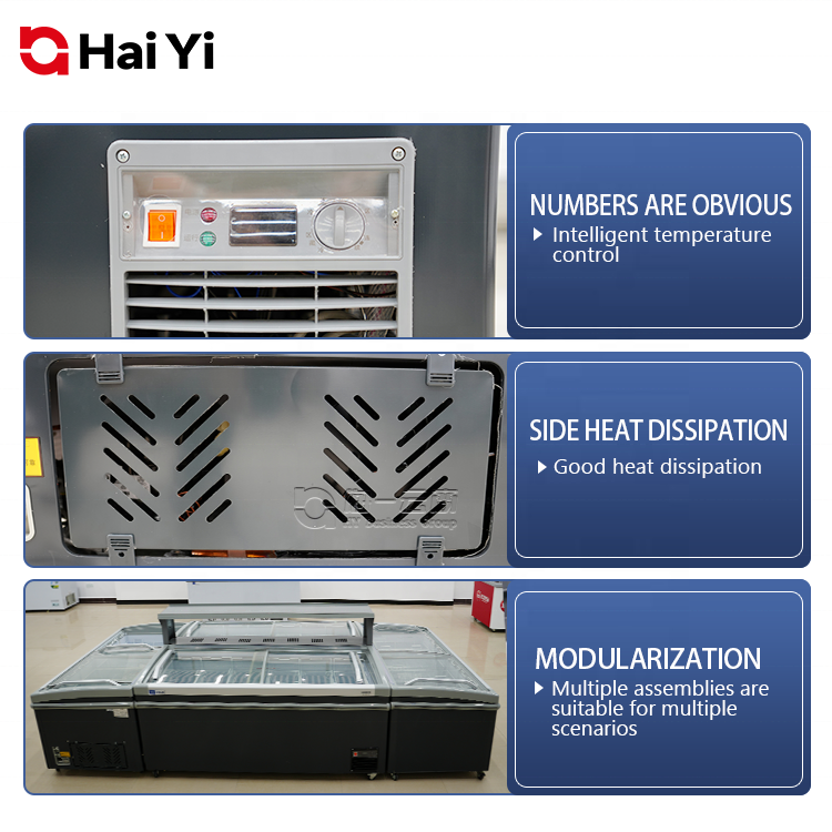 display freezer for meat