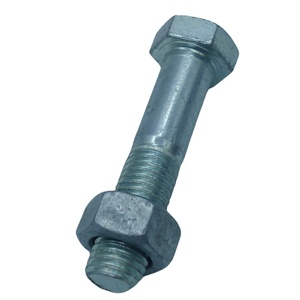 Thép carbon mạ kẽm 1 "-<span class=keywords><strong>8</strong></span> UNC chủ đề cấu trúc bu lông <span class=keywords><strong>ASTM</strong></span> <span class=keywords><strong>A307</strong></span> Lớp 2 nặng <span class=keywords><strong>Hex</strong></span> bu lông - Product Image 5