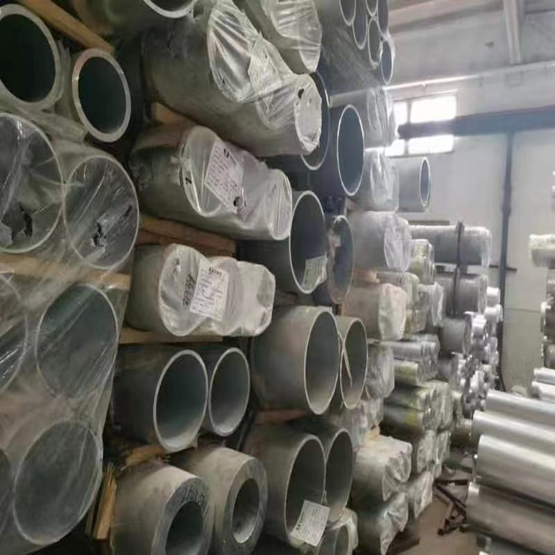 Customized 6063 T6 Aluminum Round Pipe