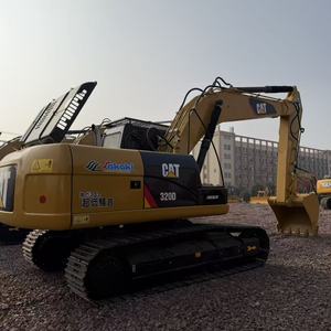 Excavatrice sur chenilles hydraulique Caterpillar CAT320D d'occasion, machine de construction de 20 tonnes, CAT320, CAT320d2, grande pelle d'occasion - Product Image 3