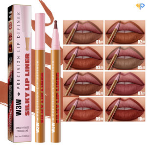 <span class=keywords><strong>Crayon</strong></span> à lèvres W3W Mineral Water Drop, waterproof, anti-adhésif, pour un contour des lèvres tridimensionnel, effet velours mat. - Product Image 5