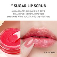 Kit de soin des lèvres végétalien 3-en-1 : Baume à lèvres, Gommage exfoliant au sucre, Rouge à lèvres ODM, Base de rouge à lèvres, Traitement hydratant et protecteur solaire, Parfum fruité