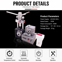 Système d'injection de prothèses dentaires flexibles, four de chauffage, boîte de contrôle de température, machine d'injection de prothèses flexibles Valplast