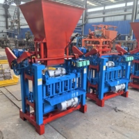 Petits projets rentables 4-35D Machine à blocs de pavage Bloc de ciment Moule à béton pour les petites entreprises Machines de fabrication de briques