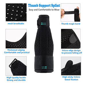 Adjust to Fit Thumb Stabilizer Spica <strong>Splint</strong> Thumb Pain Relief Brace for Men and Women for Arthritis Sprains Fits Right or Left - Product Image 3