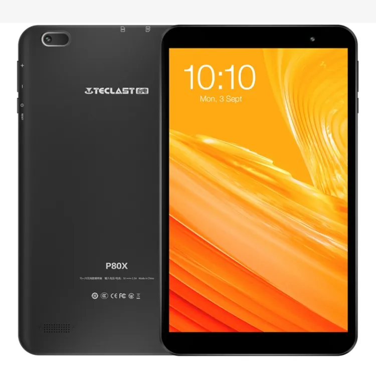 Hot Selling Teclast P80X Tablet 8.0 inch 2GB+32GB Android 9.0 Unisoc SC9863A Octa-core CPU Network: Dual 4G(Black) Tablet PC