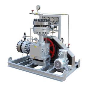 BT4 small reciprocating oil-free variable frequency hydrogen sulfide compressor belt air-cooled type - Product Image 2