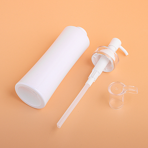 Sang Trọng 150 200 300 350 400 500 <span class=keywords><strong>600Ml</strong></span> <span class=keywords><strong>Pet</strong></span> Nhựa Dầu Gội Đầu Vòng Dưới Mỏng Eo Chai Mạ Điện Báo Chí Tắm Chai Rỗng - Product Image 5