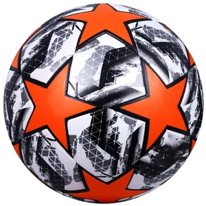 High Quality PU Leather Soccer Balls/Footballs Size 4 Size 5 Racing Football MADE IN CHINA