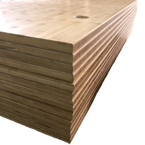 Solid wood tabletop liftable tabletop, wall-mounted storage shelf, pine partition board, <b>bamboo</b> dining <b>table</b> slab - Product Image 5