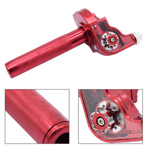 Acelerador de giro grande CNC de aleación de aluminio con empuñadura antideslizante para modificación y mejora de motocicletas - Product Image 5