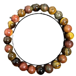 Nieuwe Eye Stone Release Stress Attrac Good <span class=keywords><strong>Luck</strong></span> Healing elastische kleurrijke kralenarmband voor sieradencadeau - Product Image 5