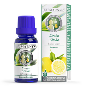 Olio Essenziale Biologico al Limone Marnys, 15 ml, Puro Olio Naturale di Agrumi per Aromaterapia - Product Image 1
