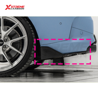 XTREME Kit Carrosserie Aileron Latéral et Coin de Pare-chocs Arrière en Fibre de Carbone Sec de Haute Qualité pour BMW G42 M240i 2023-2025