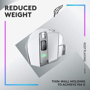 Souris de jeu sans fil <span class=keywords><strong>Logitech</strong></span> <span class=keywords><strong>G502</strong></span> X Plus LIGHTSYNC RGB, autonomie de la batterie <130 h, compatible avec la recharge sans fil PowerPlay - Product Image 6