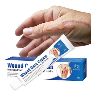 Crème de soin et de réparation à base de plantes, hautement efficace <span class=keywords><strong>pour</strong></span> les brûlures, les plaies et les brûlures à chaud, apaisante, anti-infectieuse, certifiée ISO - Product Image 2