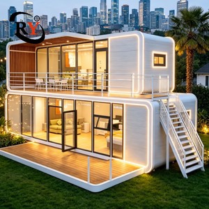 Cabina Prefabbricata Modulare a Montaggio Rapido per Glamping, Stile Apple, Anti-Insetto, per Giardini e Aree Verdi, con Supporto per Chiusura in Lega per un Riposo Confortevole - Product Image 3