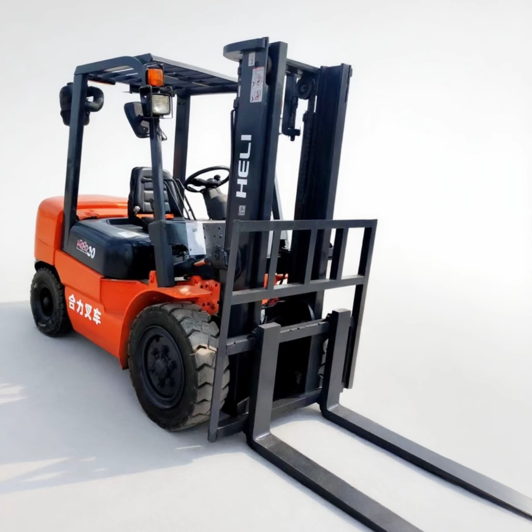 Used HELI 3 Ton Forklift Excellent Condition Low Hours 2020 Model Global Shipping 1 Year Warranty Ready Work