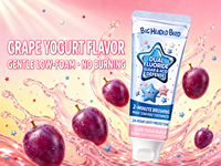 Dentifrice Enfant JSY au Fluor Saveur Fraise Yaourt Anti-Caries Protection Contre les Acides Soins Bucco-Dentaires pour Enfants Marque Privée