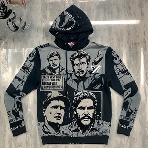 Felpe <span class=keywords><strong>con</strong></span> Cappuccio Invernali da Uomo Oversize in Spugna Pesante di Alta Qualità <span class=keywords><strong>con</strong></span> Zip e Logo Personalizzato, Vendita all'Ingrosso Diretta dalla Fabbrica - Product Image 3