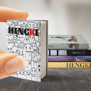 Mini Libro Personalizzabile Tascabile per Arredamento Casa, Lettura Portatile, Contenuto Stampato Nitido, Opzioni Copertina Rigida o Morbida - Product Image 6