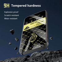 Protección a granel Anti Polvo Teléfono móvil completo Protector antiestático Protector de pantalla de vidrio templado para película de teléfono celular Xiaomi