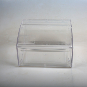 Caja de plástico de conservación transparente de comida <span class=keywords><strong>china</strong></span> para alimentos secos para aperitivos Kraft con tapa - Product Image 4