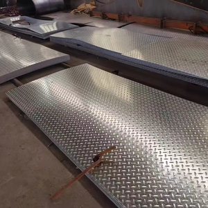 Lámina de Metal Corrugado a Cuadros, Lámina de Acero Galvanizado en Forma de Lágrima para Pisos - Product Image 6