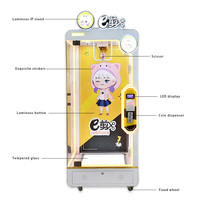 Machine à griffes personnalisable pour gagner des prix, grande machine à griffes à monnayeur pour animaux en peluche, idéale pour les centres de jeux