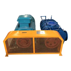 Hot Sale High Quality Belt Drive Three Lobe Roots Blower Industrial Air Blower Environmental Protection Power Plant Blower