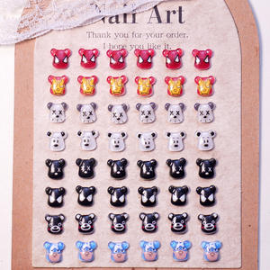 Adornos <span class=keywords><strong>de</strong></span> Uñas 3D <span class=keywords><strong>de</strong></span> Resina con Diseño <span class=keywords><strong>de</strong></span> Gato <span class=keywords><strong>de</strong></span> Dibujos Animados Japoneses, Mini Accesorios Decorativos para Uñas - Product Image 2