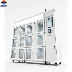 Casier à fleurs intelligent Winnsen avec grande fenêtre transparente, <span class=keywords><strong>paiement</strong></span> sans espèces multiple, utilisation commerciale intérieure et extérieure - Product Image 4