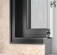 Moldura Decorativa de Aleación de Aluminio Personalizada, Apta para Ventanas Exteriores, Estilo Chino, Recubierta con Polvo, Resistente al Agua y a los Rayos Solares