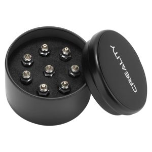 Kit de Boquillas para Impresora 3D Creality, 0.25/0.4/0.6/0.8mm, Acero Inoxidable, Alta Conductividad Térmica - Product Image 1