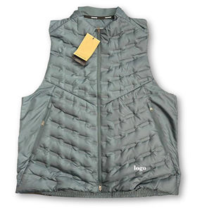 Hoogwaardig Mouwloos Trainingsjack Voor Heren-Op Maat Gemaakte Sportvestjes Met Hommes, Lichtgewicht Veste Hardlopen - Product Image 1