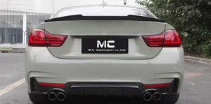 Pour M4 Look Fibre De Carbone E82 Ducktail Spoiler pour BMW Série 1 M 120i <span class=keywords><strong>125i</strong></span> 128i 135i M Sport <span class=keywords><strong>Coupé</strong></span> 2 Portes 2008-2012 - Product Image 3