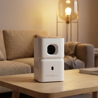 Mini projecteur home cinéma XS97 PF03 720P 150 ANSI avec correction automatique de la distorsion trapézoïdale et prise en charge de la personnalisation