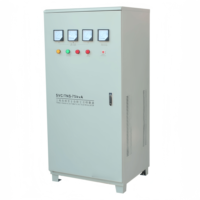 Stabilisateur de puissance SVC triphasé en cuivre 30 kVA 25 kVA 40 kVA 50 Hz avec écran LCD 380 V 440 V 220 V
