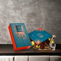 Boîte d'emballage en carton de luxe avec logo personnalisé, boîte cadeau vide en papier