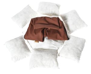 Pet Products Manufacture Wholesale <strong>Dog</strong> <strong>Bed</strong> Customized Size Waterproof Certified Durable Lychee Grain Leather Polygon <strong>Dog</strong> <strong>Beds</strong> - Product Image 2