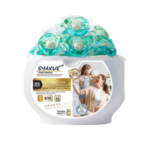 61 Cápsulas de Gel para Lavandería con Fragancia Duradera 3 en 1, Detergente en Cápsulas para el <span class=keywords><strong>Hogar</strong></span>, Venta al por Mayor - Product Image 1