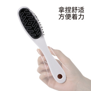 Suede Shoe Brush Soft Bristles For Cleaning Suede Nubuck Shoes Eraser Brush 2 Pieces Dark Gray - Product Image 4