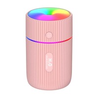 Humidificateur Portable à LED OEM mini 300ml, diffuseur d'huile essentielle d'arôme de brume de pulvérisation h2o, humidificateur d'air USB pour voiture