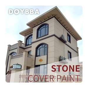 Piso de pared integrado, lata multiusos en forma de diferentes mejoras para el hogar de gama alta, pintura de piedra Real Exterior - Product Image 5