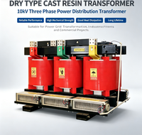 Transformateur à noyau amorphe SC(B)H15, 3 phases, ultra faible perte, 10 kV, 50 kVA, bobinage en cuivre, type sec