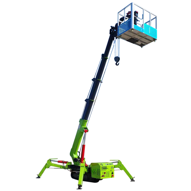 New Design Foldable Boom Design Space Lifting Equipment Telescopic Boom Crane