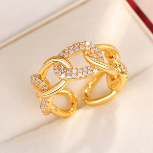 Anello con Design a Catena per Dito Indice da Donna - Product Image 2