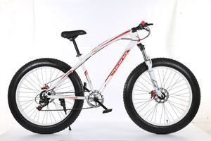 Bicicleta de montaña con suspensión completa para hombre, llanta ancha, 26x4,0 - Product Image 6