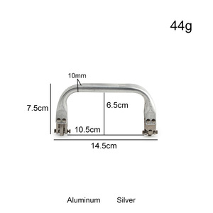Clip per Borse Vintage Trendy in Metallo Leggero e Resistente, Accessorio per Borse con Tubo in Alluminio Dorato Fai-da-Te - Product Image 6